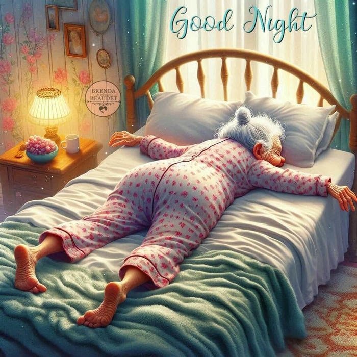 good night cartoon funny