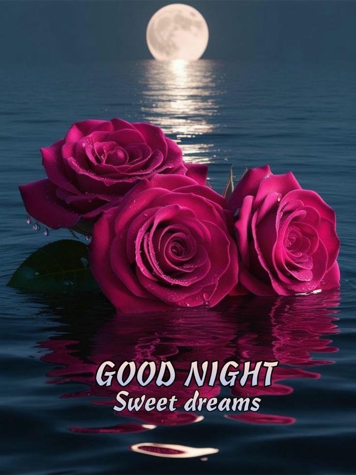 good night rose photo
