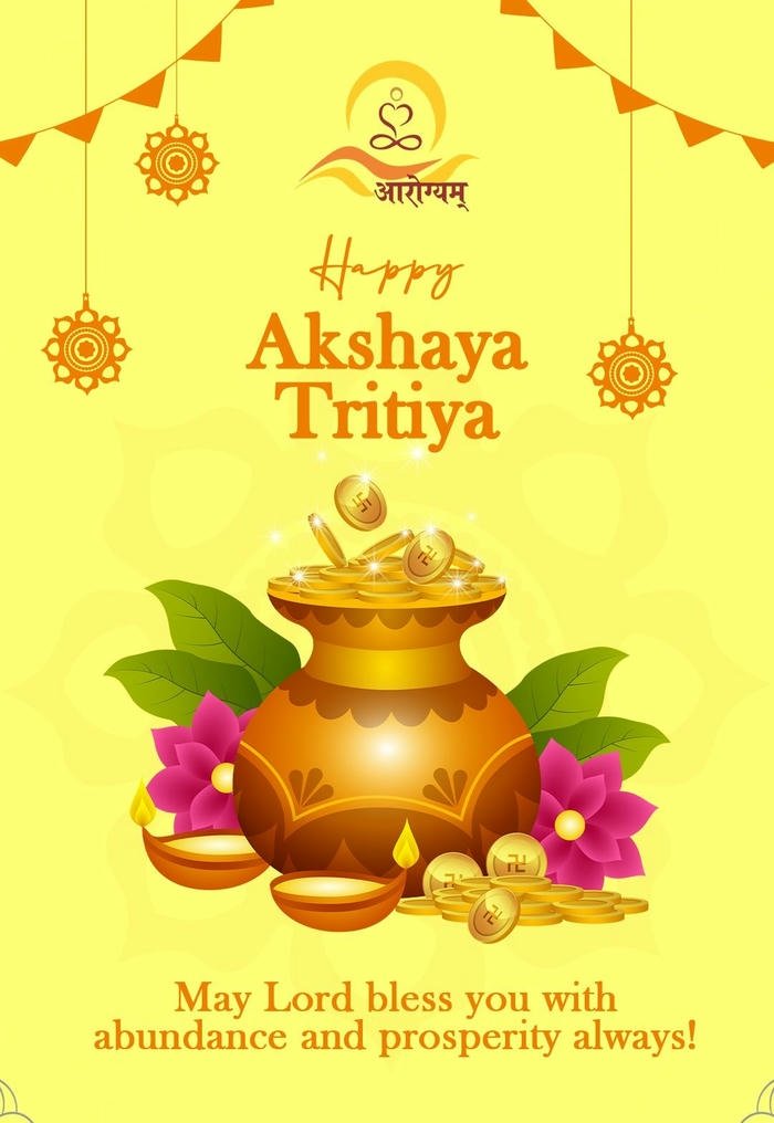 happy akshaya tritiya image 2025
