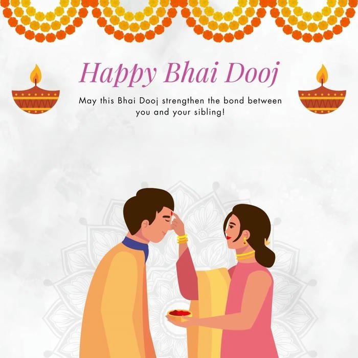 happy bhai dooj images in gujarati