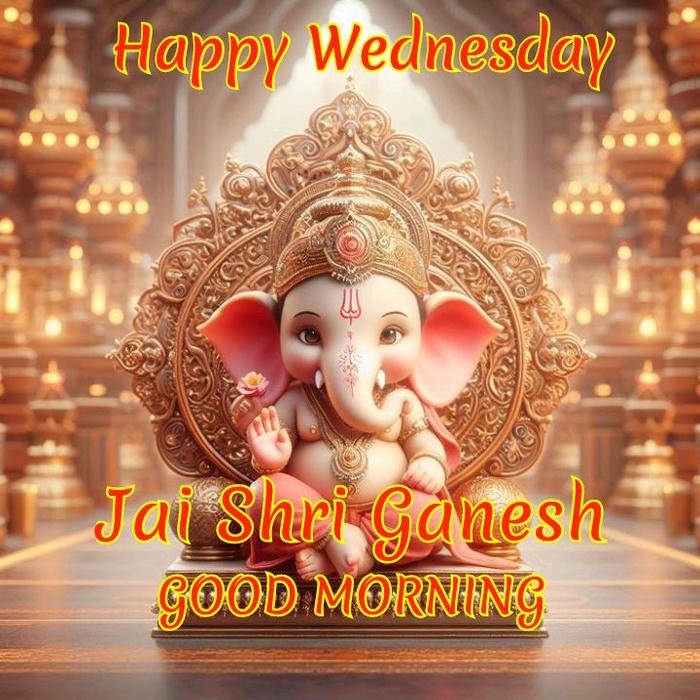 happy budhwar good morning image