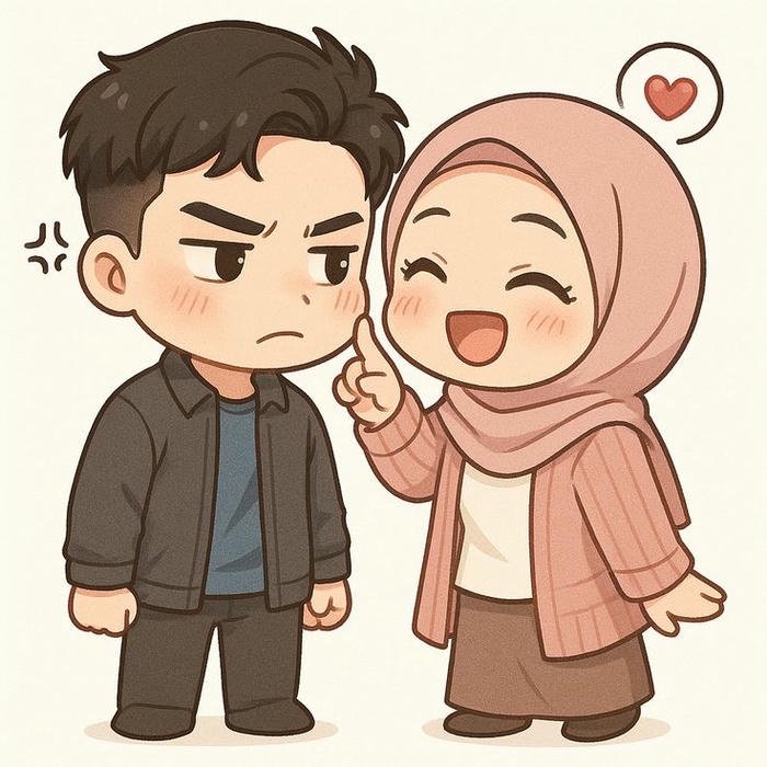 hijab couple dp hd