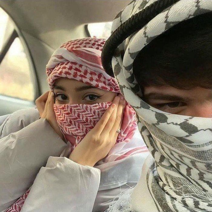 hijab couple dp