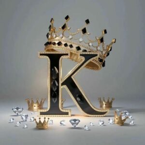 k name dp with smile