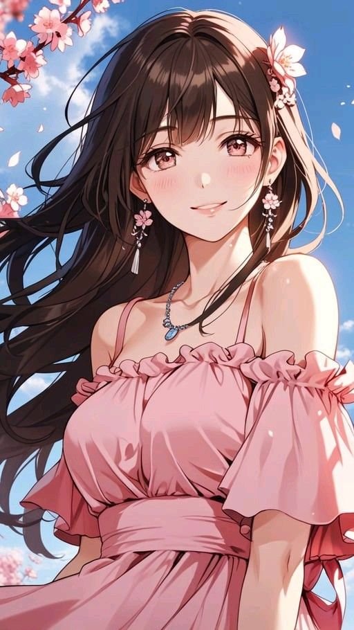 kawaii anime girl dp