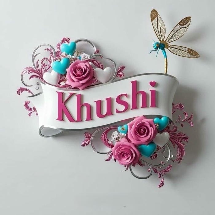 khushi name dp for personal profile