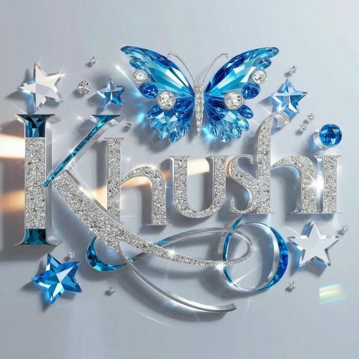 khushi name dp trendy