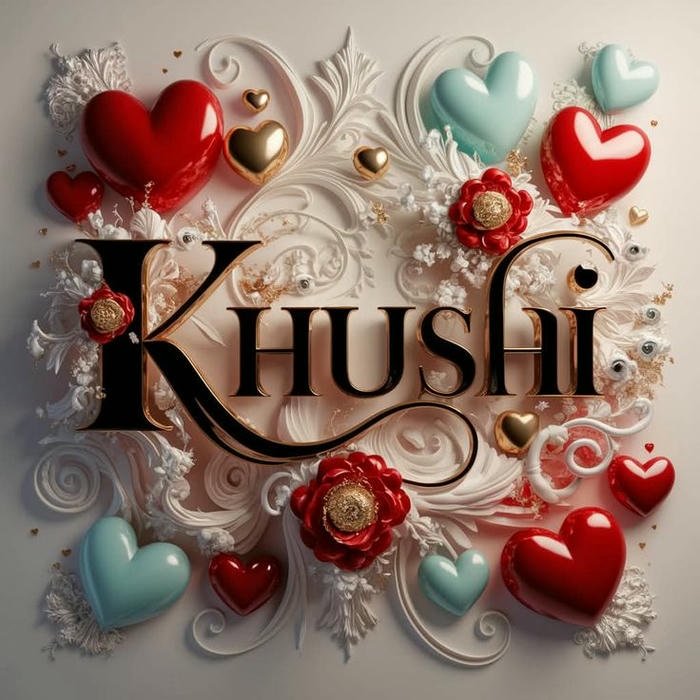 khushi name profile dp for instagram