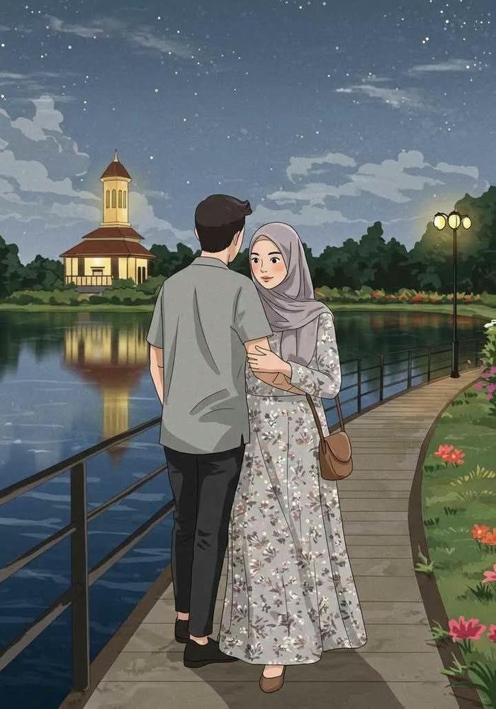 muslim couple dp for group