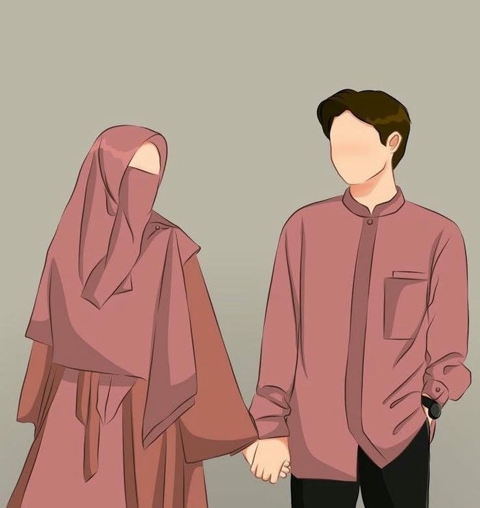 muslim couple dp with quotes