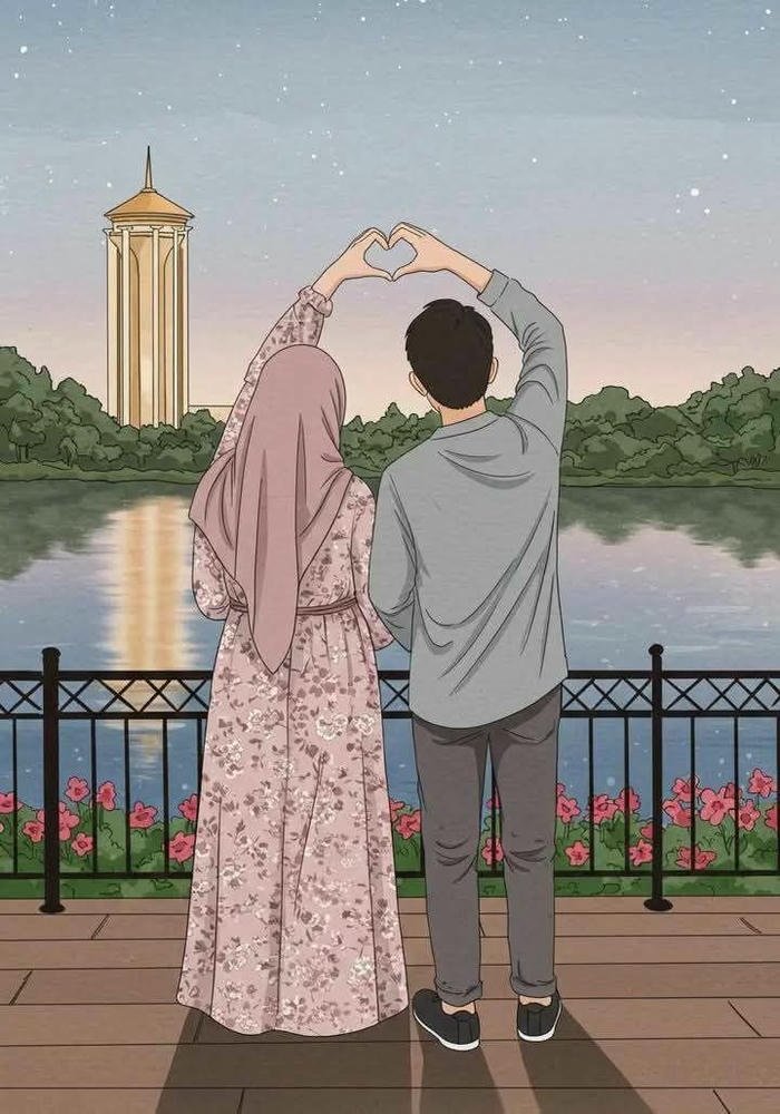 muslim couple dp 2
