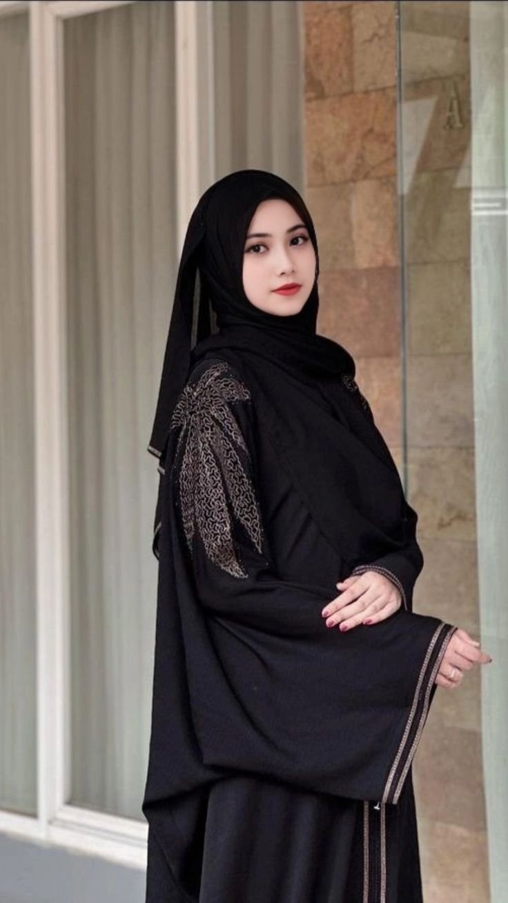 muslim girl abaya dp
