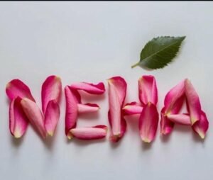 neha name dp with nature