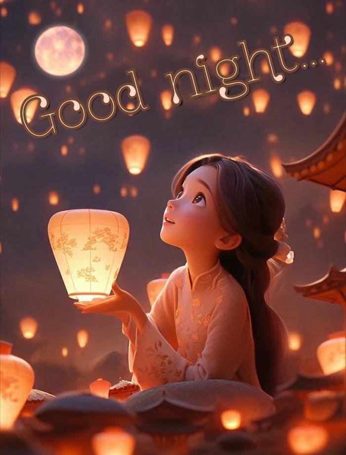 new good night sad image