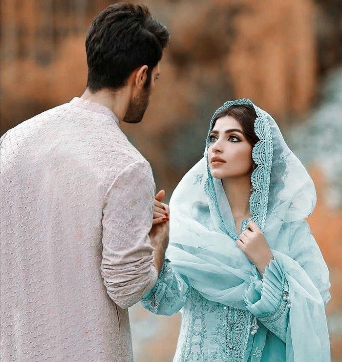 new muslim couple dp