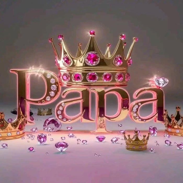 papa name dp for couples with hearts