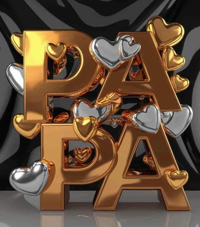 papa name dp for display picture