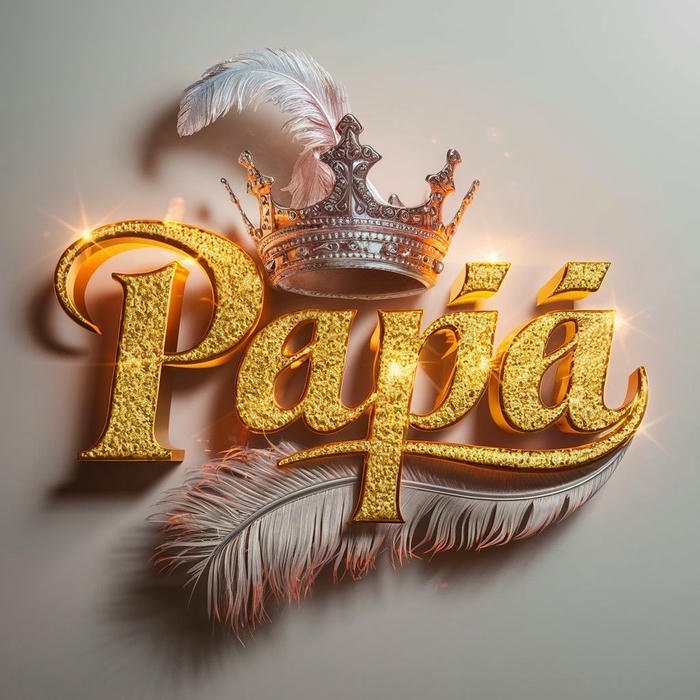 papa name dp with love