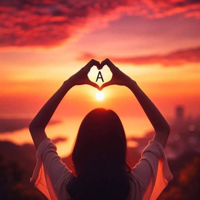 pinterest a name dp love hd