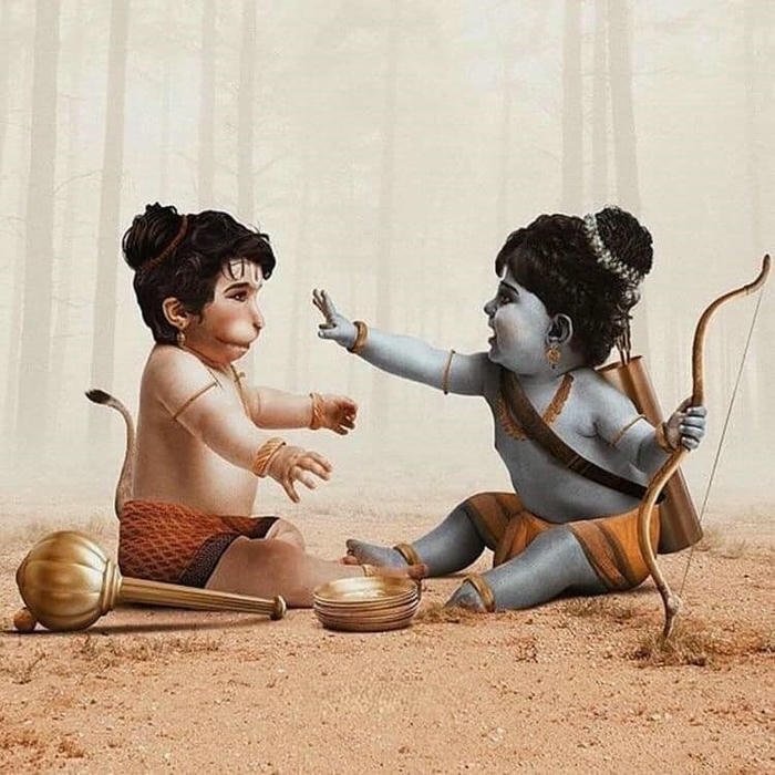shri krishna cute wallpaper