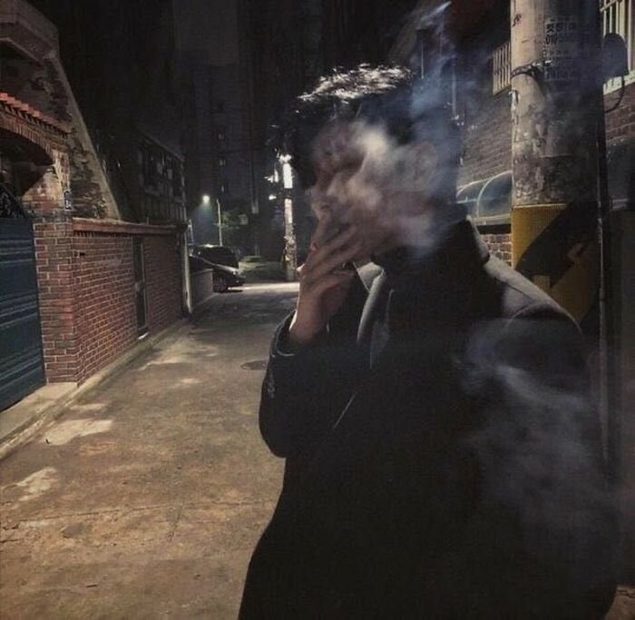 smoker boy dp aethetic hd