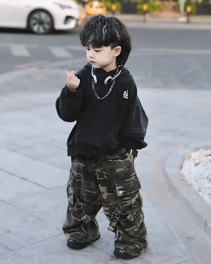 stylish baby boy dp cute photo 4k