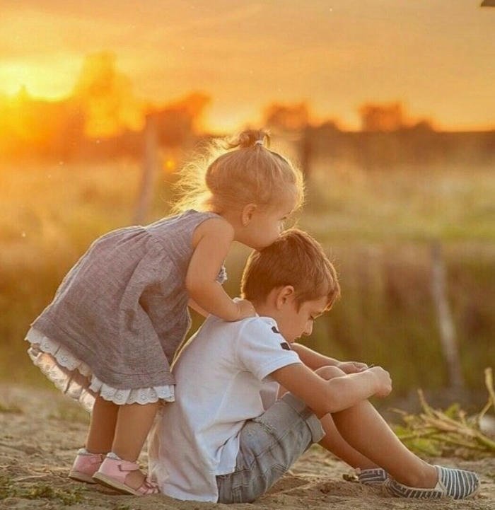 cute baby couple dp 11