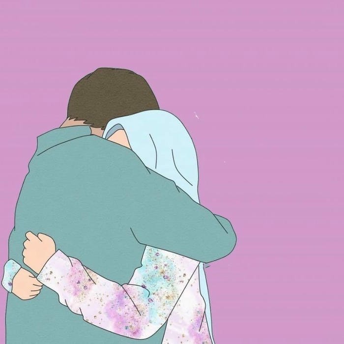 couple hug dp 11