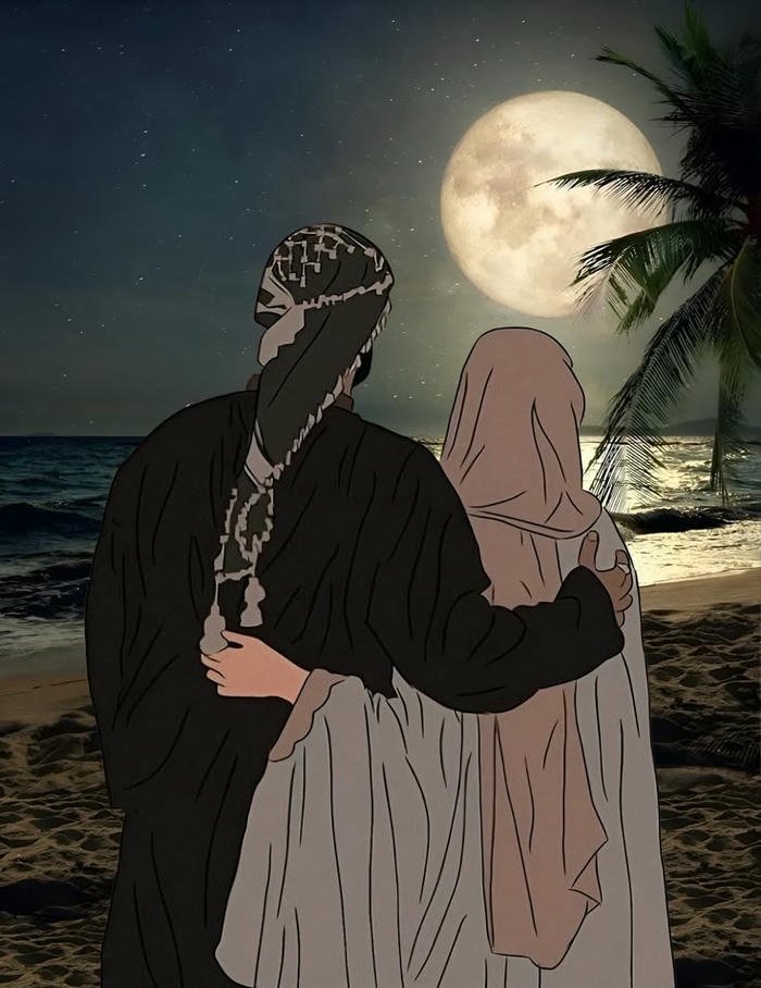 hijab couple dp 13
