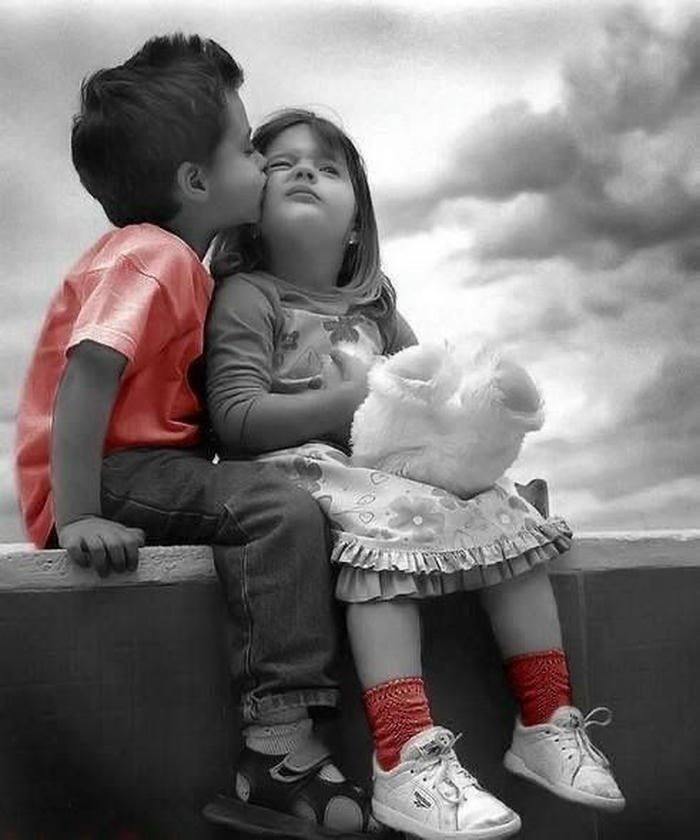 cute baby couple dp 14