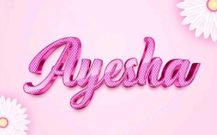ayesha name dp 19