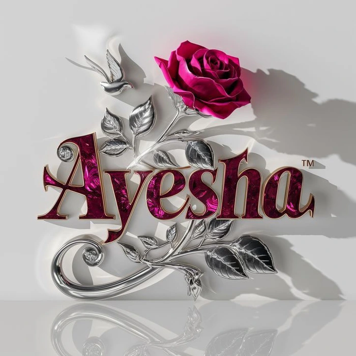 ayesha name dp 3