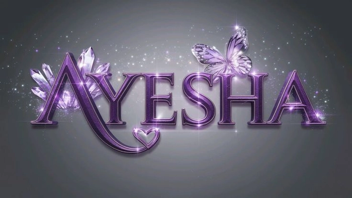 ayesha name dp 9