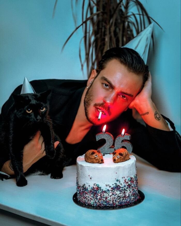 birthday boy dp candle light