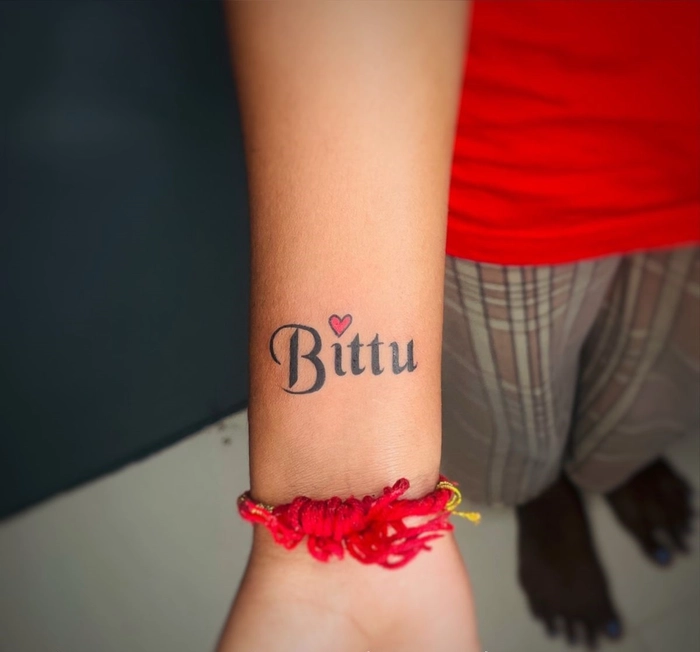 bittu name dp 11