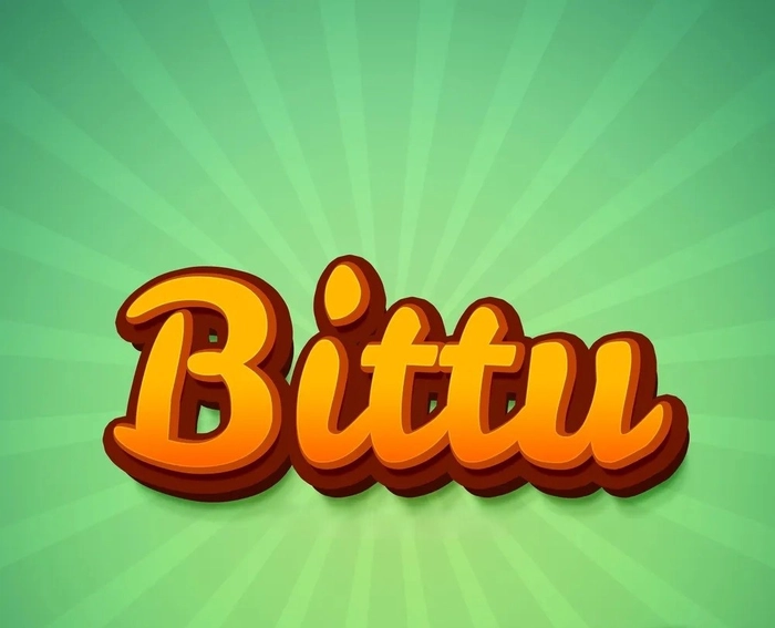 bittu name dp 21