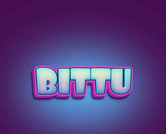 bittu name dp 22