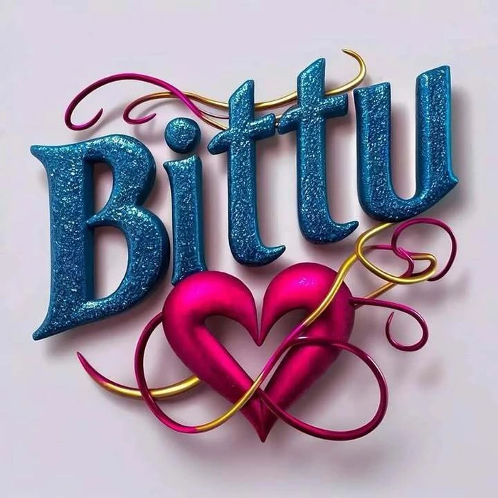 bittu name dp 9