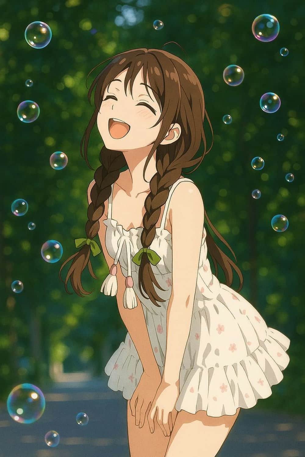 cartoon dp girls aesthetic