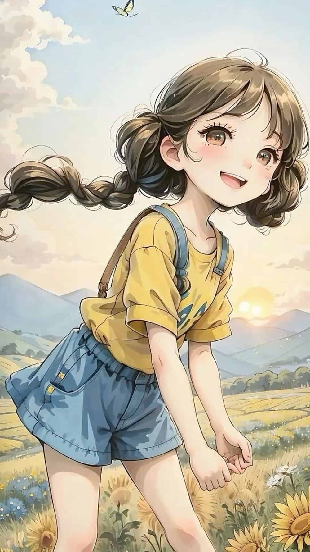 dp for girls cartoon