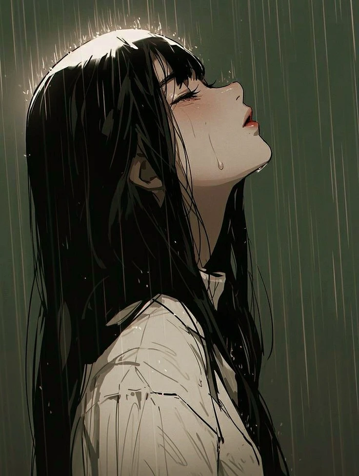 girls sad dp 13