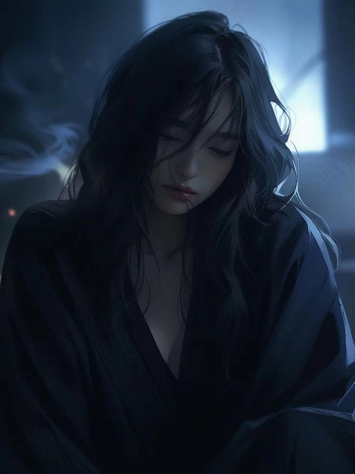 girls sad dp 25