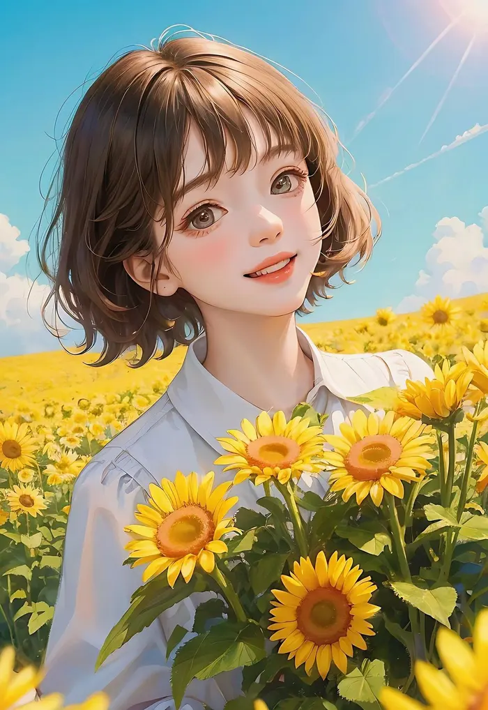happy girl dp 11