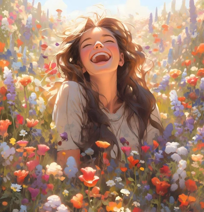 happy girl dp 20