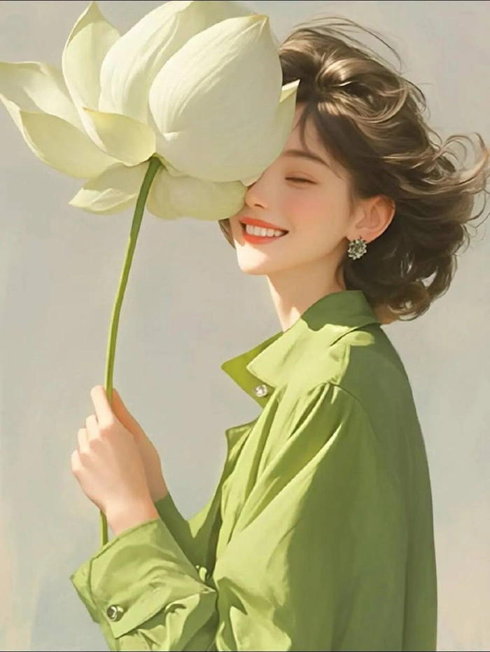 happy girl dp 21