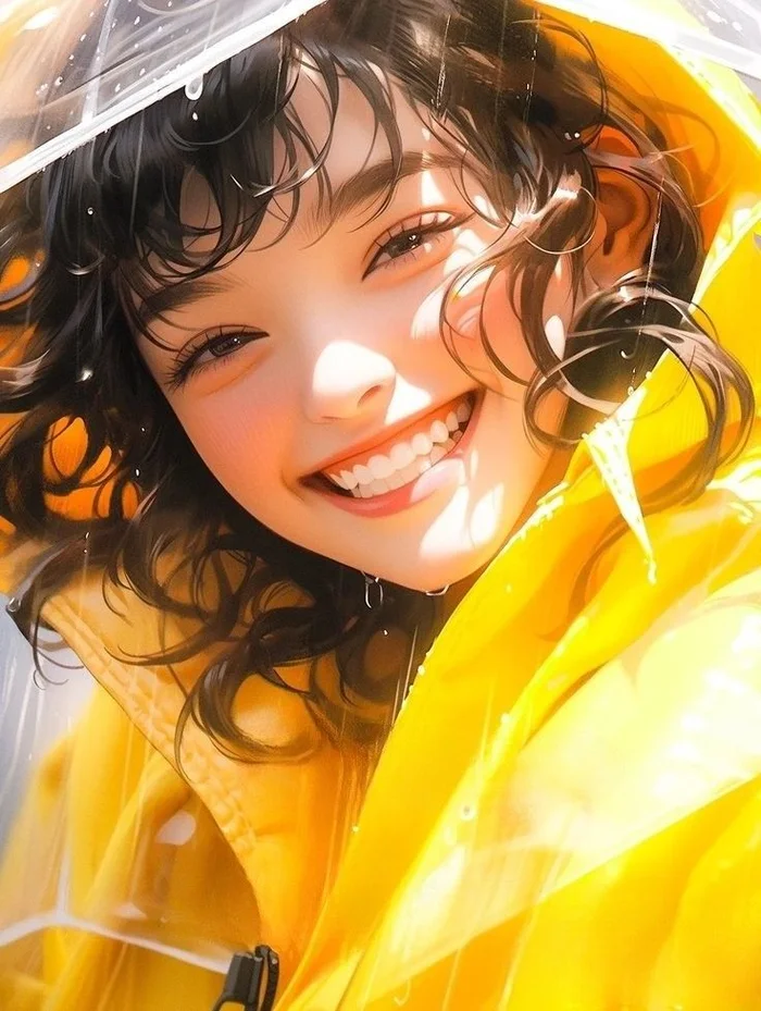 happy girl dp 33
