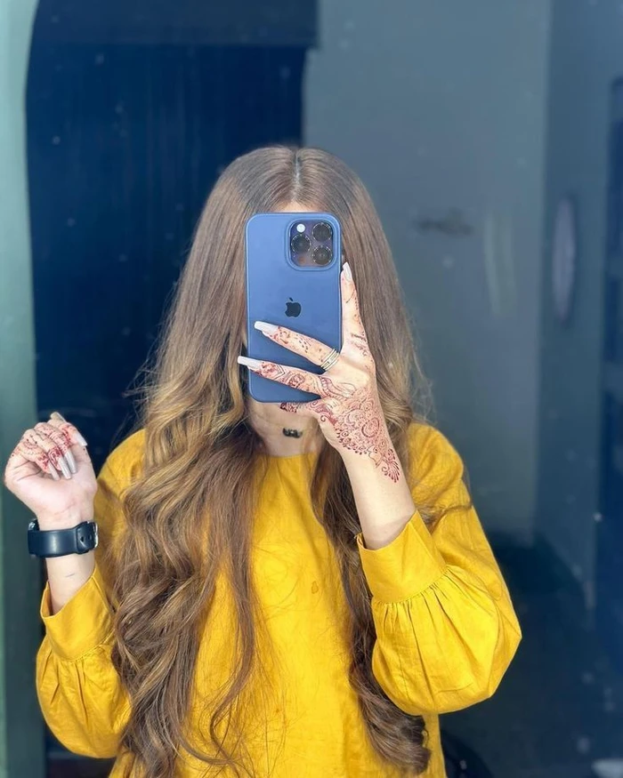 hidden face girls dp 28