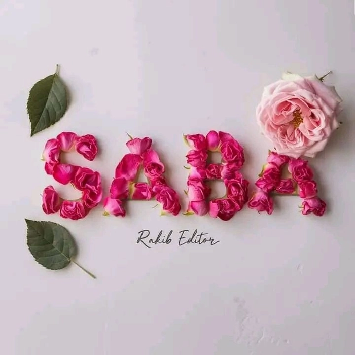 saba name dp 12