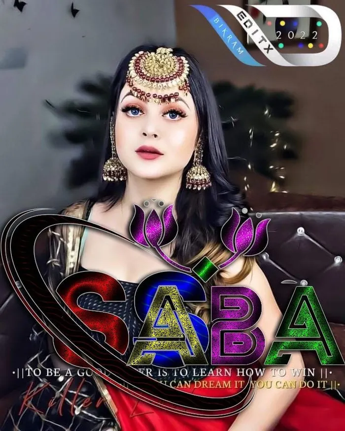 saba name dp 23