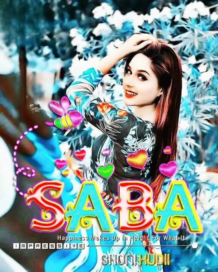 saba name dp 26
